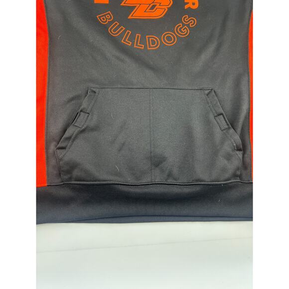 Byron Center Sweatshirt Hooded Unisex Adult Medium BC Black Orange Hooded School - Picture 3 of 8